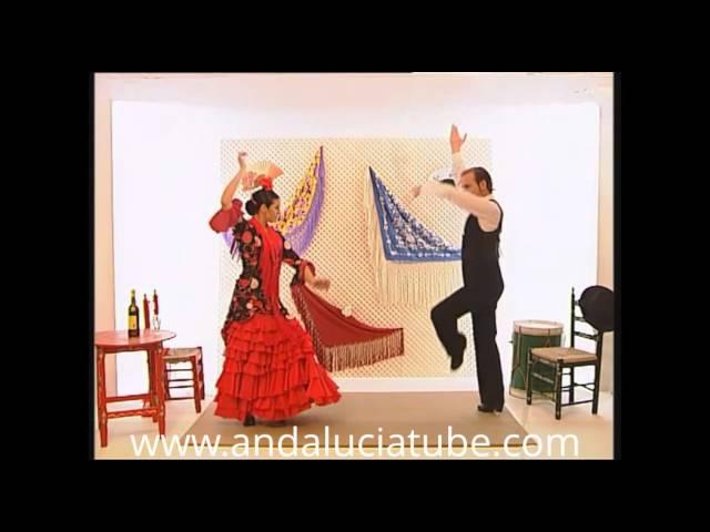 Aprenda a bailar sevillanas. Baile completo.