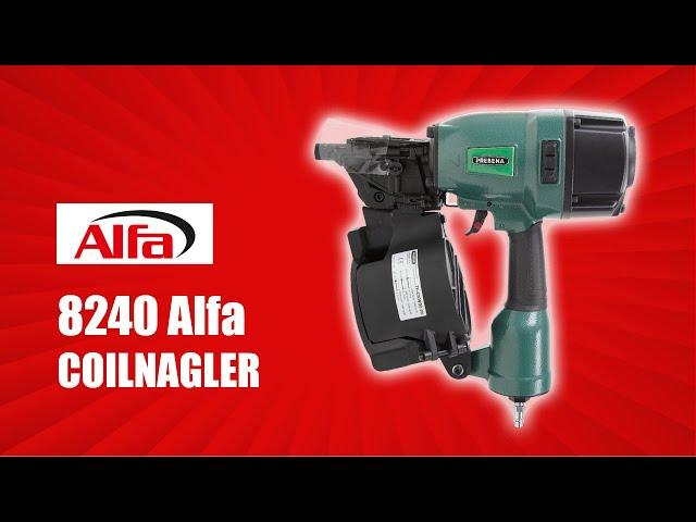 Leistungsstarker Druckluft Coilnagler - Alfa Direkt