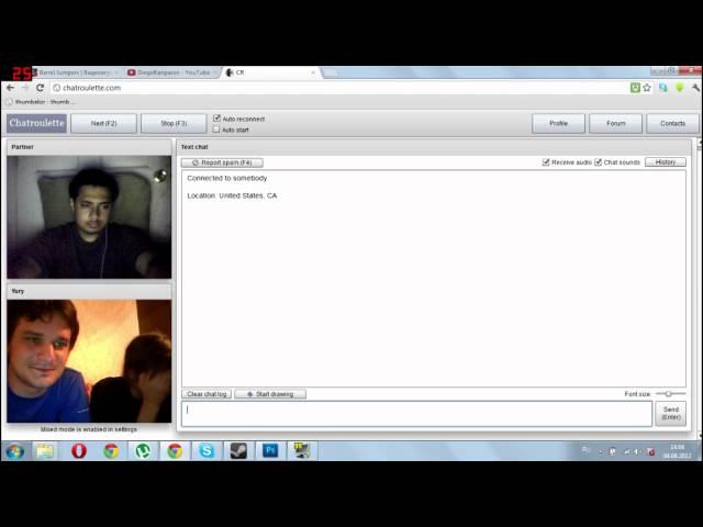 Письки и турки. Chatroulette с ChronoSaber и DiegoKanpasso