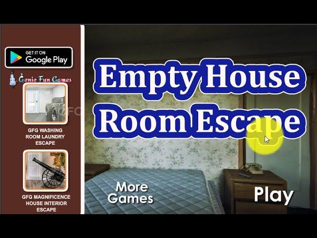 GFG Empty House Room Escape