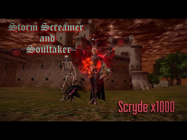 Lineage 2 High Five Scryde x1000 SH and Soultaker