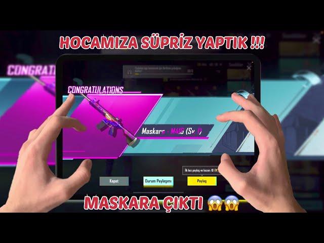 HOCAMIZA UC YÜKLEDİK SÜPRİZ YAPTIK !!! MASKARA ÇIKTI  PUBG MOBİLE