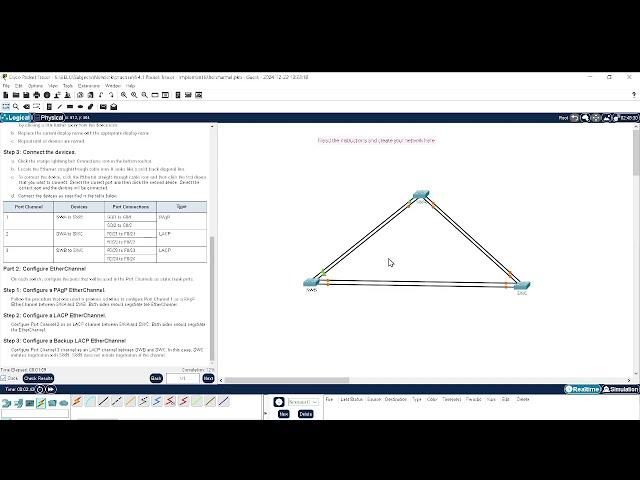 4.3.8  with 6.4.1  packet tracer Answers