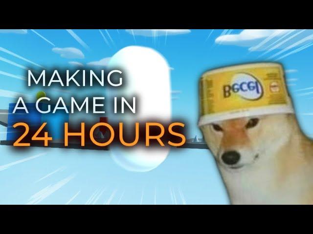 MAKING A GAME IN 24 HOURS!