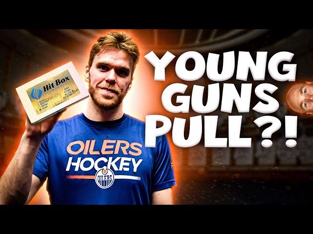 McDavid Young Guns?! The April Hit Box Hockey Cards Unboxing