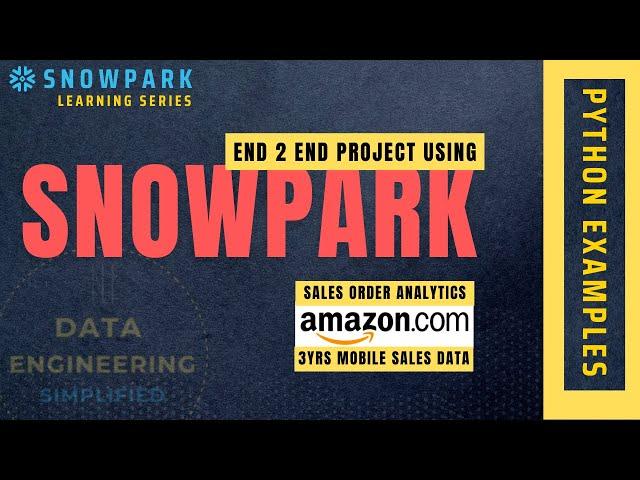 End To End Data Engineering Project With Snowflake | Parquet, JSON & CSV Data Files