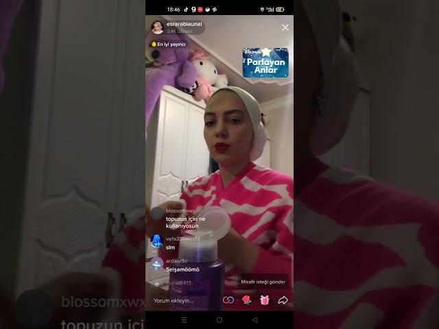 tiktok fenomeni Esra rabiadan muhtsem.bi yayın 