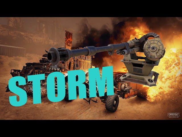 Crossout Storm Обзор на автопушку шторм в кроссаут