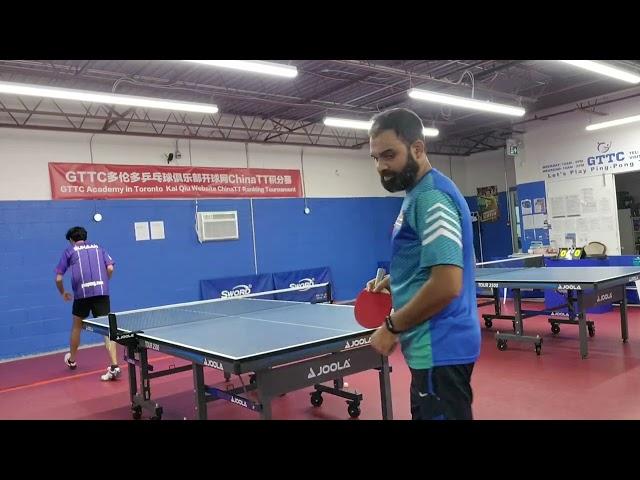 Ping Pong Match - SUHAAN vs SHAJIB (GTA Pong Club Toronto)