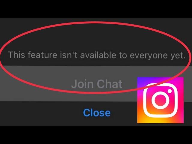 Instagram Fix This feature isn't available to everyone yet broadcast problem solve