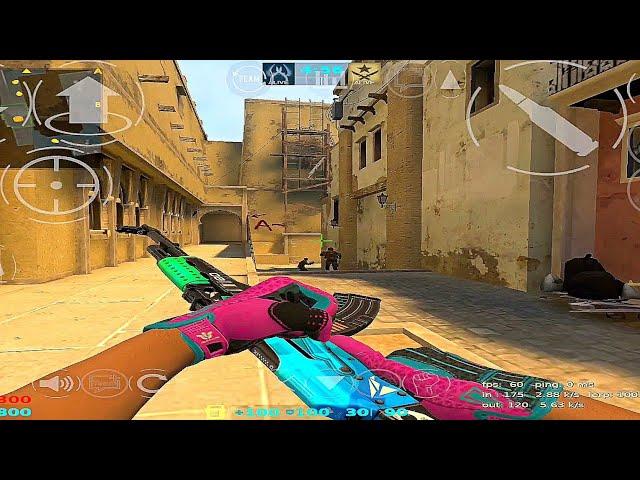 CS2 ON ANDROID | FULL DEFUSE GAMEPLAY | CS: SOURCE MOD