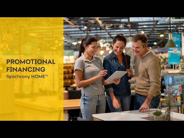 Synchrony HOME™ | Promotional Financing