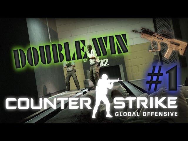 CS:GO #1 - Double Win!