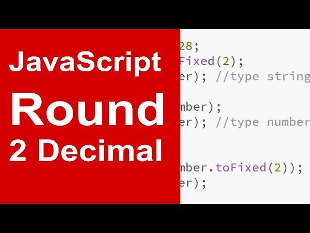 JavaScript Round  Off  Decimal 2 Places