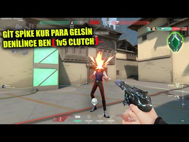 Git kur para gelsin diyen OMEN'i utandıran 1V5 Clutch ! VALORANT