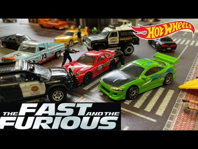 Fast and Furious Hot Wheels Brian's Eclipse Vs Toretto's Rx7