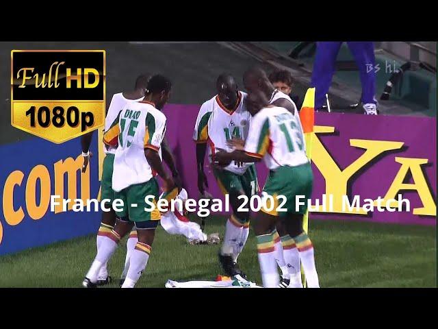 France - Senegal WORLD CUP 2002 | Full Match HD