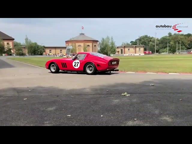 Ferrari 330 GTO   ROLL OUT autobau erlebniswelt   V12 Sound