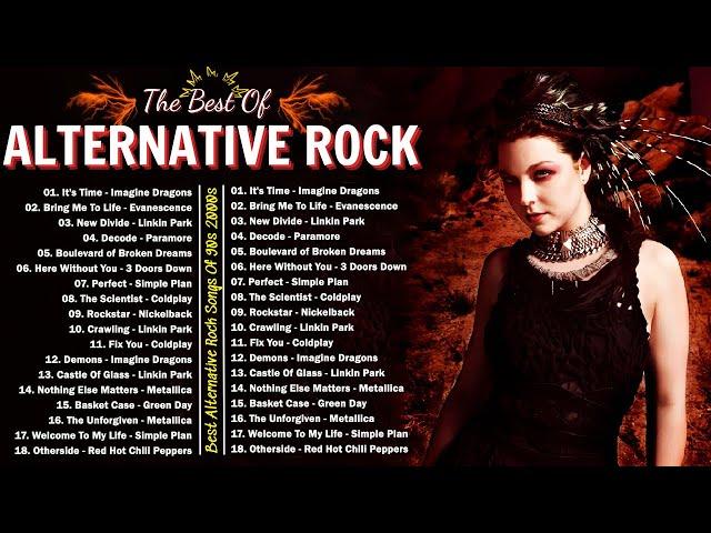 Evanescence, Linkin park, Creed, AudioSlave, Hinder, NickelbackAlternative Rock 90s 2000 Hits Album