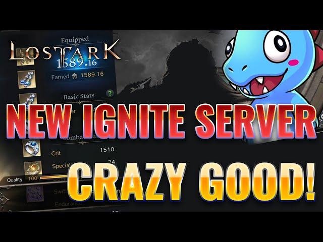 I tried the new Ignite server.