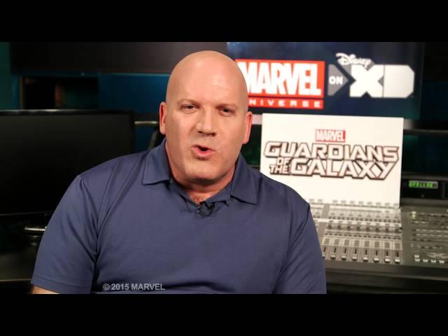 David Sobolov as Drax in "Marvel's Guardians of the Galaxy"