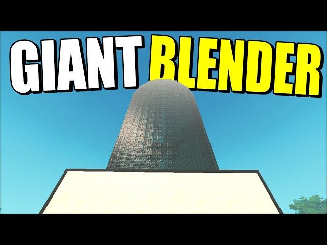 I Found the New Update Limits with this GIANT Blender...