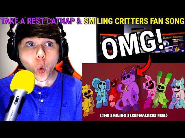 TAKE A REST by RecD - Catnap & Smiling Critters Fan Song WITH LYRICS REACTION!