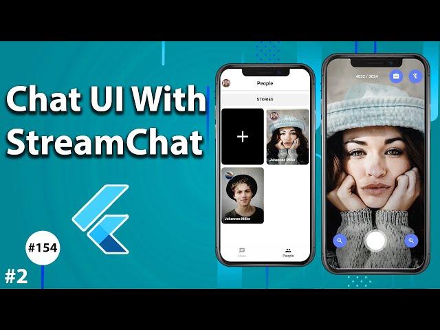 Flutter Tutorial - Chat UI With StreamChat 2/3 - Facebook Messenger