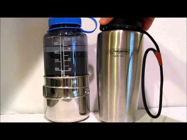 Nalgene Stainless Steel Water Bottle Guyot 32oz.