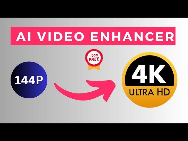 How to Upscale Video Quality Online Ai FOR FREE | Ai video Enhancer