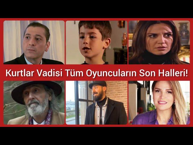 Kurtlar Vadisi Oyuncularının Şimdiki Halleri Ve Yaşları! - (İlk 97 Bölüm)