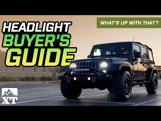 Which Headlight is Right for Your Jeep Wrangler?