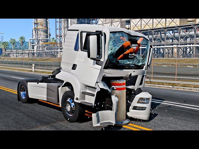 Hydraulic Bollard vs Trucks, Cars, and Ambulances? Ultimate Crash Test