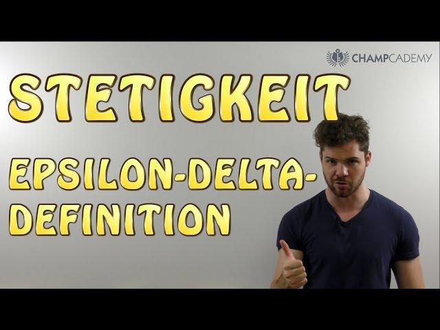 Stetigkeit von Funktionen (Epsilon-Delta-Definition)