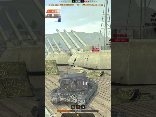 FV215b 183 - 7200 DMG -  WoT Blitz