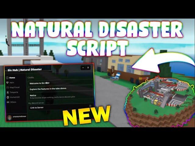 *NEW* Natural Disaster Survival Script (PASTEBIN 2024) (AUTOFARM/WIN , REMOVE LAVA/METEORS )