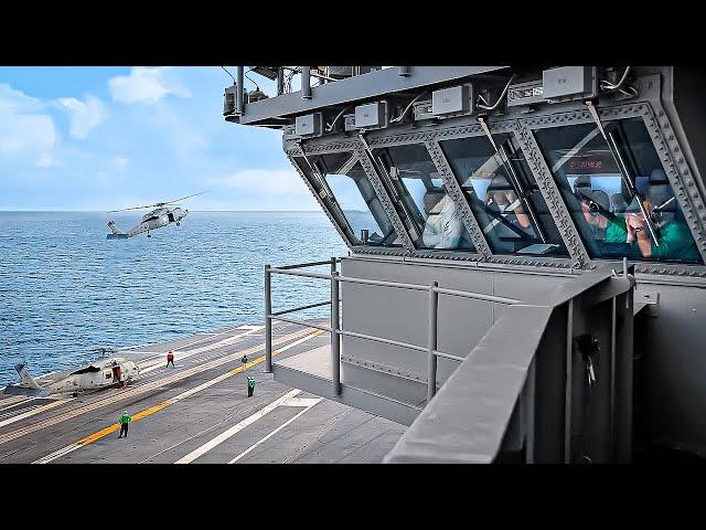 Reasons Why US Navy Sailors Never Get On The Bridge Of An Aircraft Carrier