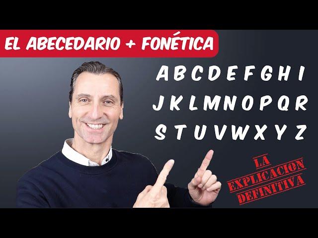 Aprende el ABECEDARIO en inglés con un experto en pronunciación para Hispanohablantes