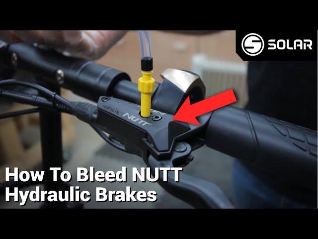HOW TO: Bleeding the Hydraulic NUTT Brake (or most brakes)
