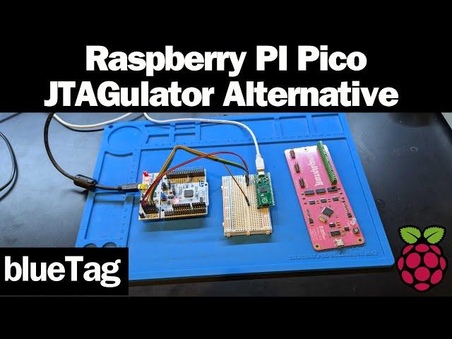 blueTag - A Raspberry PI Pico JTAGulator Alternative