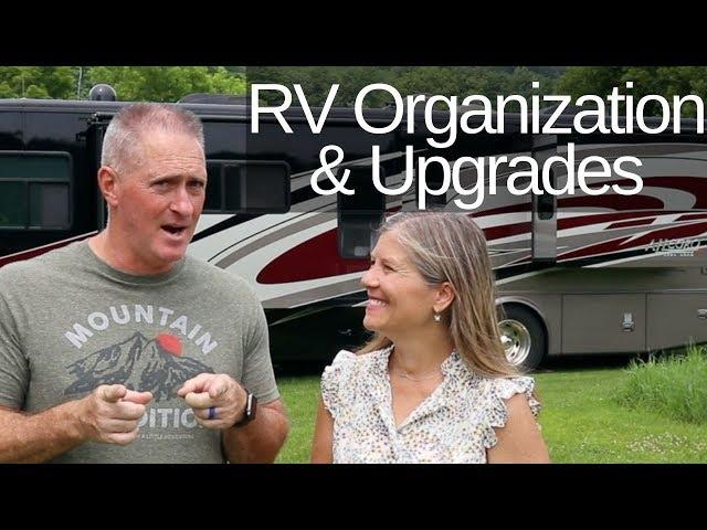 BEST RV Upgrades - (RV ORGANIZATION TIPS) - Full Time RV