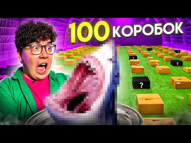 ЭКСТРЕМАЛЬНЫЕ 100 КОРОБОК ЧЕЛЛЕНДЖ | ОТКРОЙ, ЧТОБЫ ВЫЖИТЬ