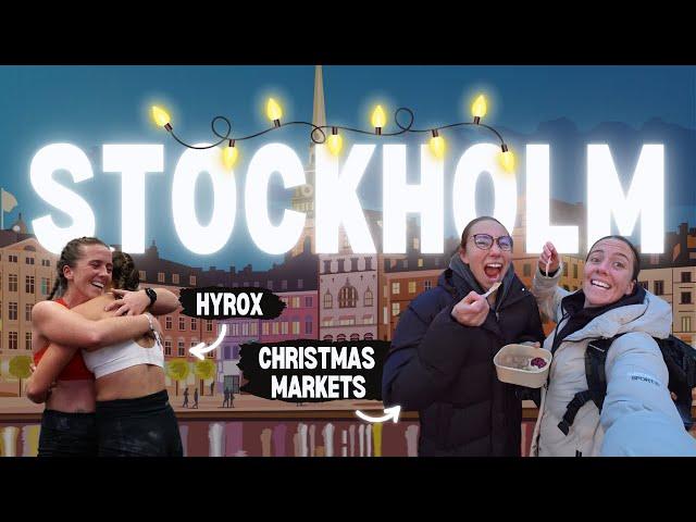 HYROX in Sweden | Exploring Stockholm's Christmas Markets