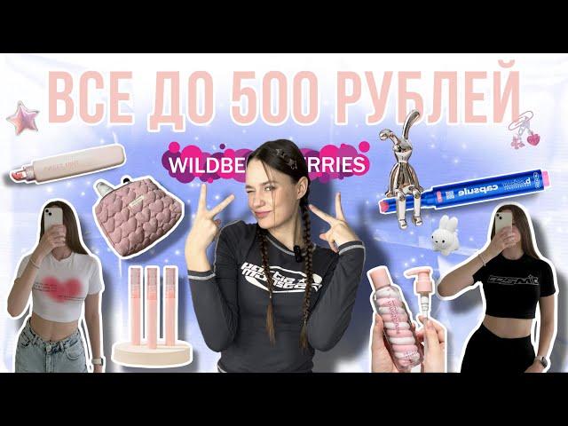 Распаковка вещей ДО 500 РУБ  с Wildberries