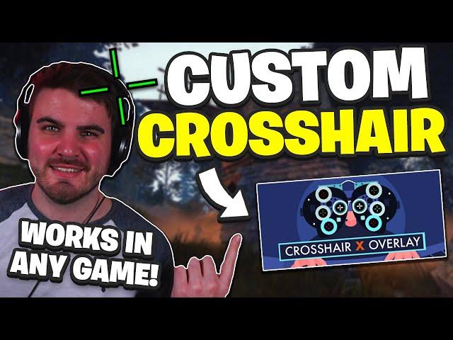 How To Get a CROSSHAIR in RUST! (Crosshair X Application Review)