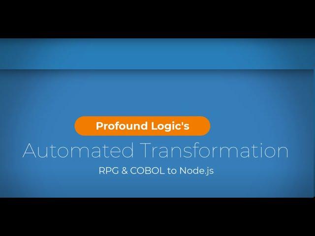 Automated Transformation: RPG & COBOL to Node.js