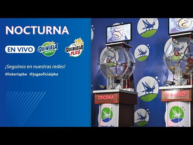 [Nocturna] Sorteo de la Quiniela y  la Quiniela Plus - 21 de noviembre de 2024