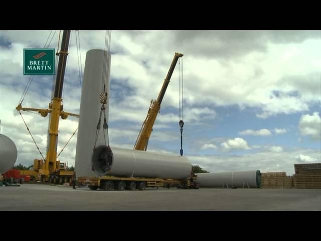 Brett Martin Wind Turbine Installation