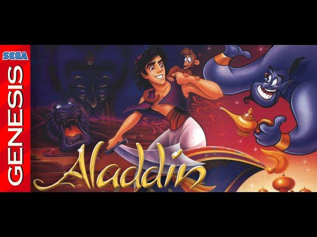 Прохождение игры Аладин на сега/Disney's Aladdin Аладдин прохождение Sega Mega Drive Genesis/ретро