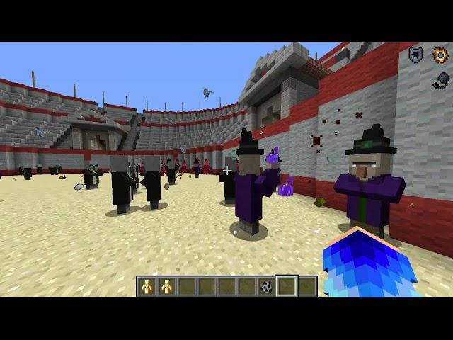 Witch vs Evoker - Minecraft Mob Battle